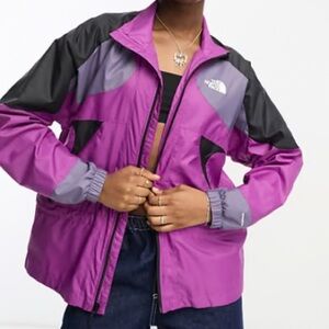 The North Face TNF X Track Jacket in Purple Cary’s Flower and Lunar Slate